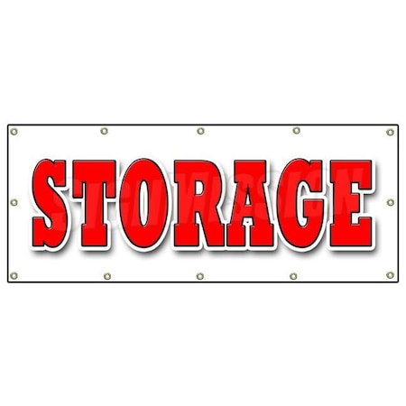 Signmission STORAGE BANNER SIGN long short term climate controlled secure indoor B-120 Storage